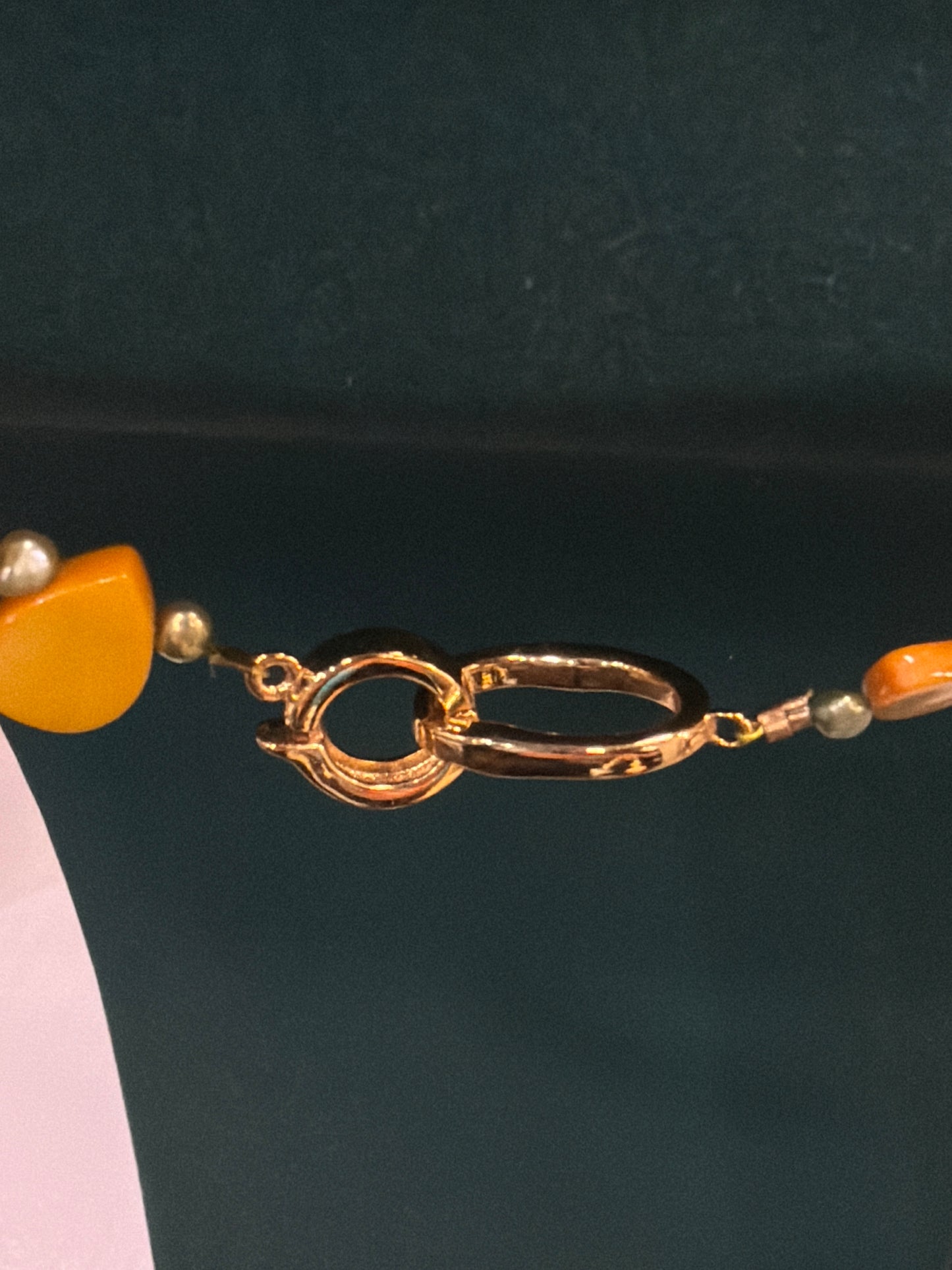 Golden Tides Statement Necklace