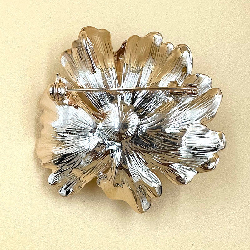 Elegant Bloom Pearl Brooch