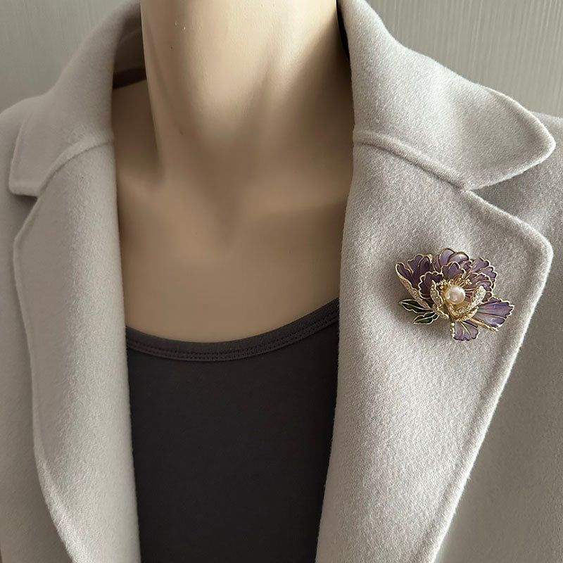 Enchanted Blossom Pearl Brooch 2 colours