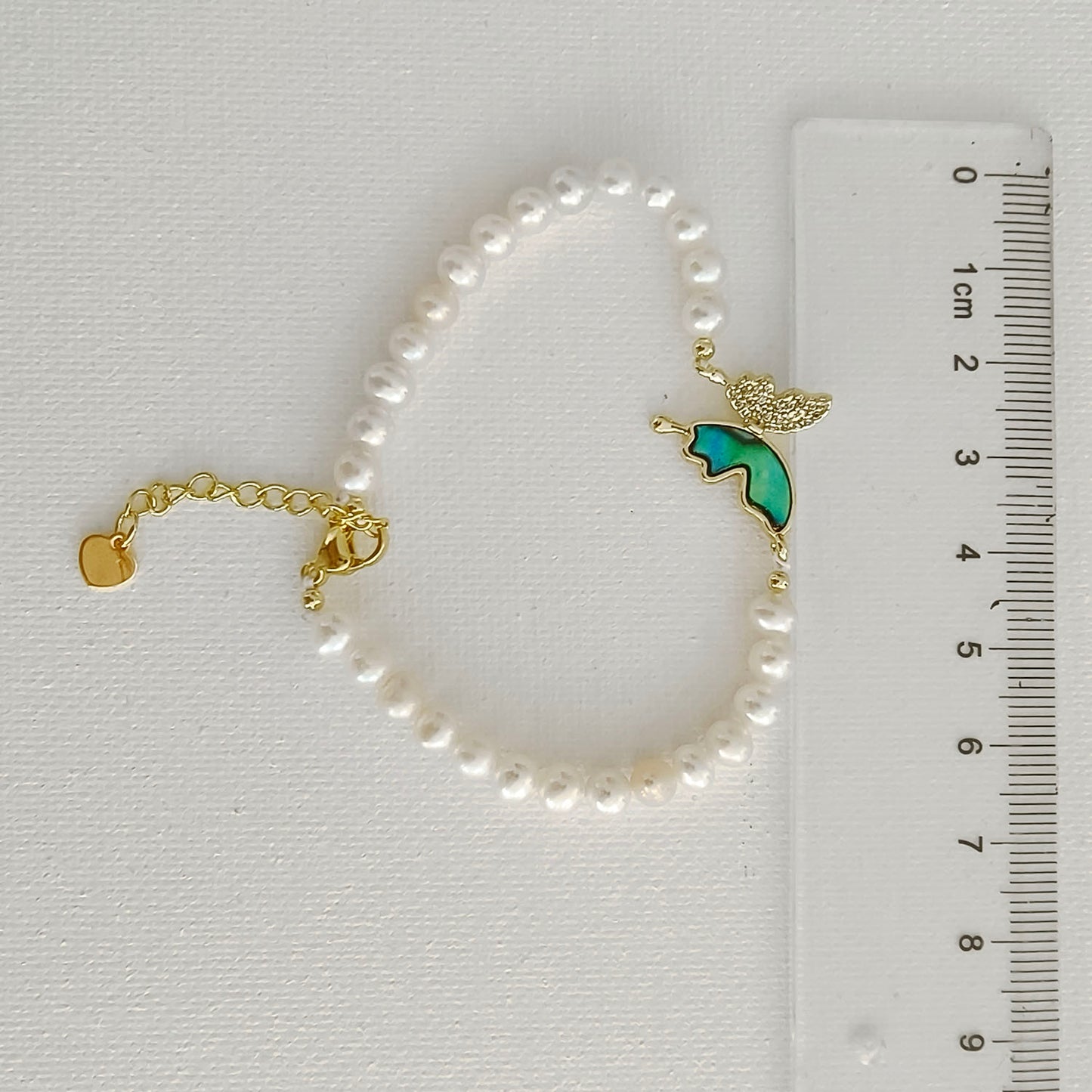 Butterfly Fresh Water Pearl Bracelet