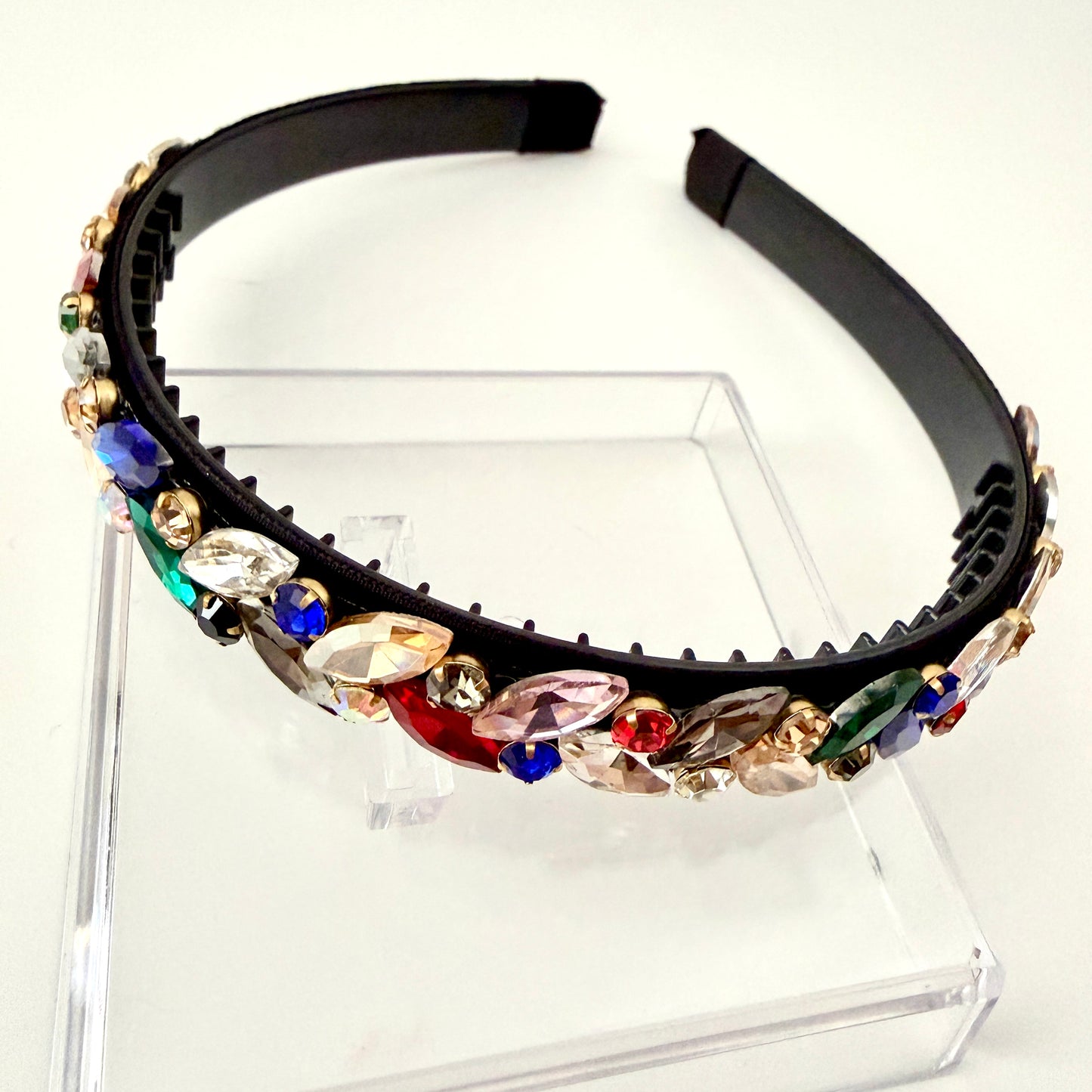Multicolor Crystal Jewel Headband 3 colours