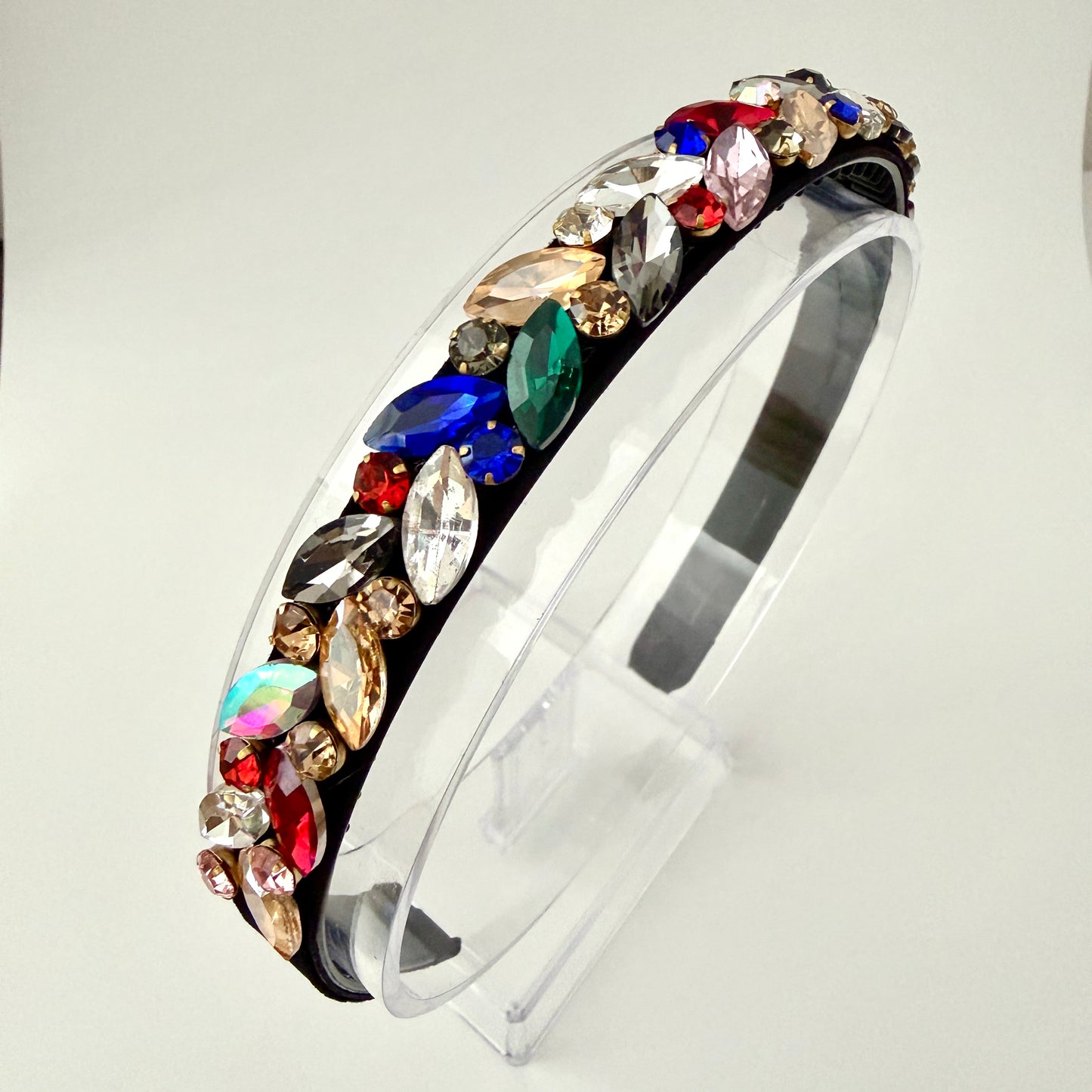 Multicolor Crystal Jewel Headband 3 colours